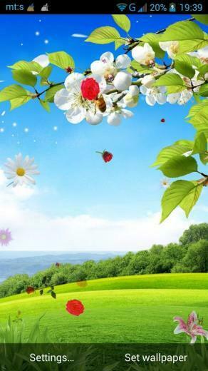 Spring Live Wallpaper