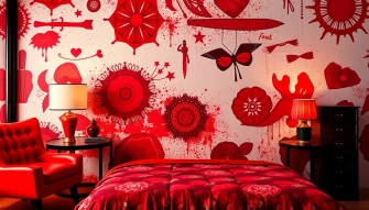 Baddie Wallpaper Red