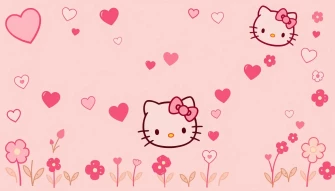 Hello Kitty Pink Wallpaper