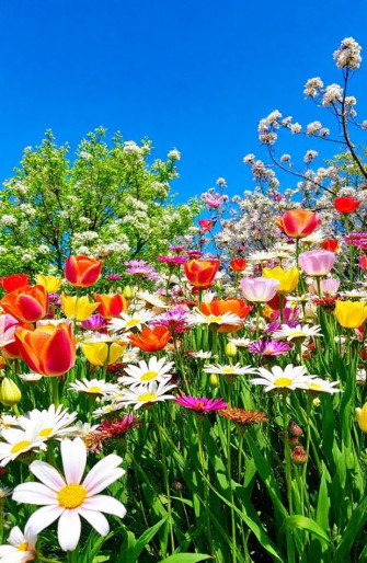 Spring Flowers Screensavers Wallpaper