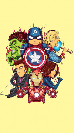 Avengers Aesthetic Wallpaper By Vercingetorisk
