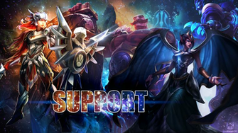 Support League Of Legends Wall By Shunkazami787