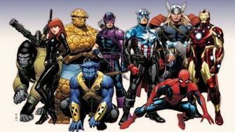 Super Heroes Wallpaper HD Desktop Background
