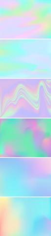 Iridescent Holographic Background Graphicburger