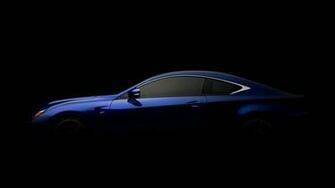 Lexus Rc F X Wallpaper Blue Color Darkened