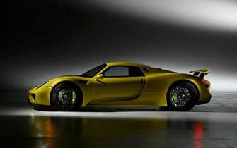 Porsche Spyder Yellow Static