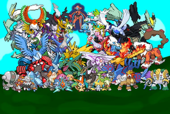 All Legendary Pokemon By 3dbeasts