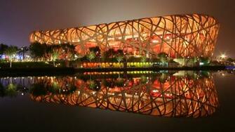 Bird S Nest Stadium Beijing China Wallpaper HD