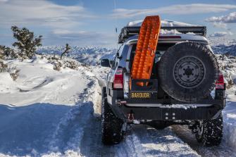 4runner V8 Lt After Socal Snow Storm With Josua Tree National