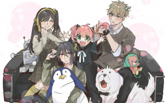 Chaotic And Lovely Family Of The Spy X 4k Wallpaper
