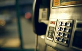 Pay Phone Close Up Desktop Pc And Mac Wallpaper