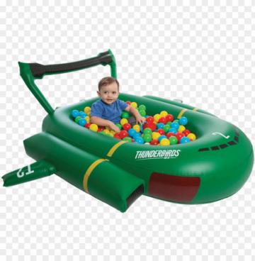 Thunderbirds Inflatable Thunderbird Pool Png Image With
