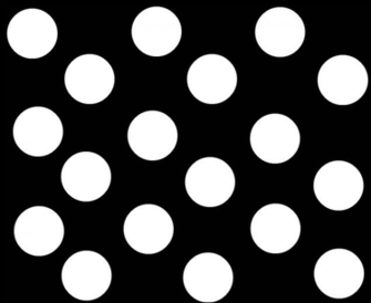 Black And White Large Dots Wallpaper