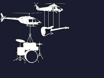 Gallery Blue Drum Set Wallpaper