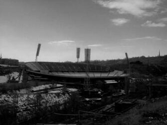 Architecture Modern Hrazdan Stadium Yerevan