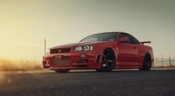 Gtr Nissan R34 Red 1080p Wallpaper HDwallpaper Desktop