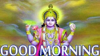 Hindu God Religious Good Morning Image Wallpaper Photo