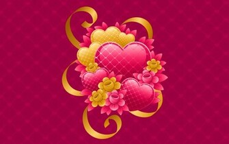 Pink Love Heart HD Wallpaper Fine Wallpaper