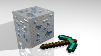 Minecraft Diamond Ore Wallpaper By Swatspeedman