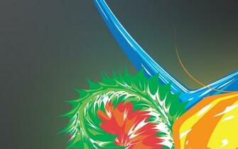 Flowers Google Wallpaper Vectored Color Background