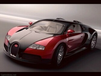 Red And Black Bugatti Veyron Wallpaper