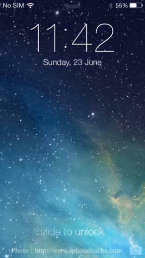 Ou Lock Screen E A Tela Inicial Que Exibida Quando Um iPhone