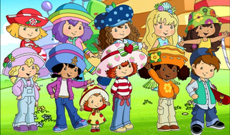 Cartoon Kids Wallpaper Strawberry Shortcake