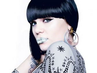 Jessie J Diaomond Lips HD Wallpaper