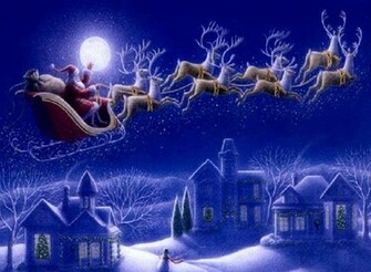 Christmas Celebration Tradition With Imagine Wallpaper
