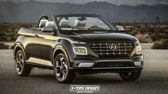Hopefully Venue Cabrio Render Won T Give Hyundai Any Ideas