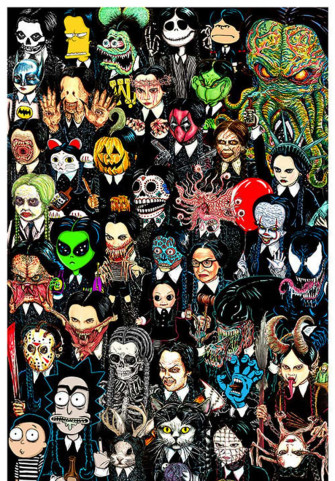Horror Icons Wallpaper
