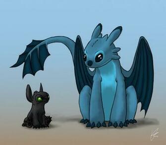 Toothless And Stitch By Wonie