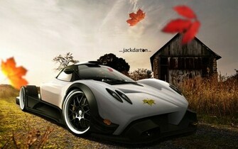 Pagani Zonda Super Car HD Wallpaper