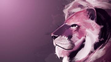Wallpaper 4k Lion Artwork