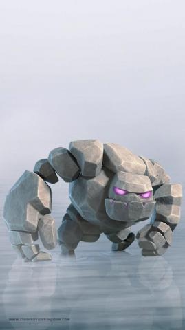 Golem Lake Clash Royale Wallpaper Kingdom