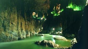 River On The Cave Wallpaper Image Wallpaperlepi