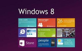 Paarse Windows Metro Wallpaper HD Achtergrond