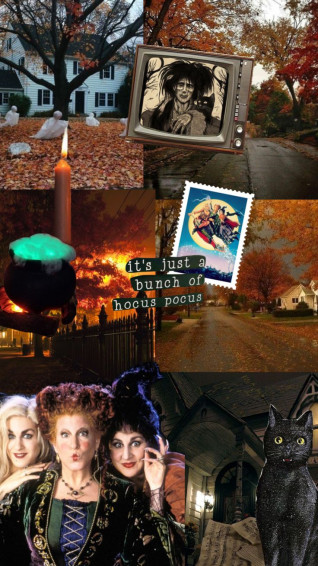 Check Out Ella77d S Shuffles Hocus Pocus Collage Wallpaper