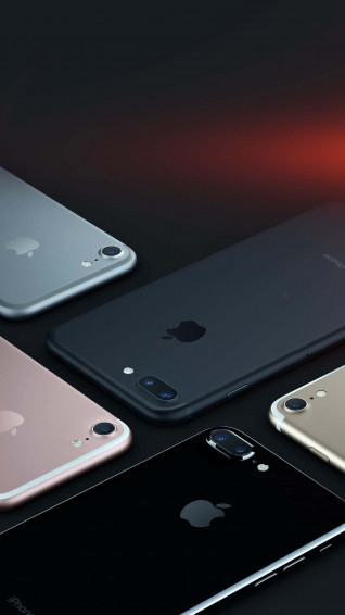 Vivid 4k Display Of iPhone Plus Wallpaper