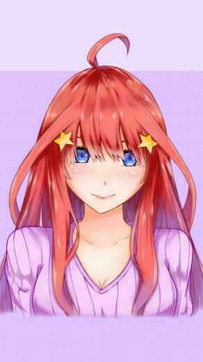 Cute Blue Eyes Itsuki Nakano Wallpaper Anime