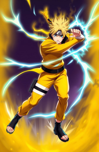 Yellow Flash Minato Wallpaper