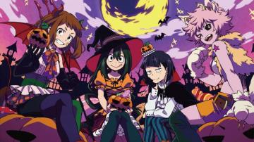 My Hero Academia Ochaco Uraraka Tsuyu Asui Kyoka Jiro Mina Ashido