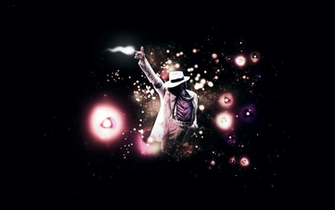 Michael Jackson Star Of Music World Wallpaper