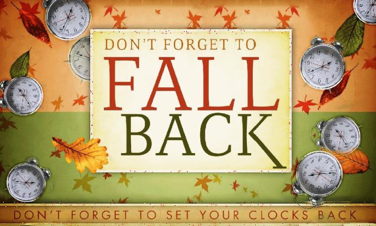 Daylight Savings Time Fall Back Best Cars