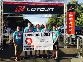 Lotoja Richard Hite And The Muscles For Myeloma Team Raise