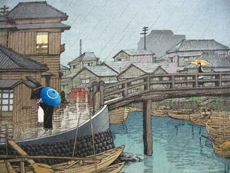 Hasui Prints Kawase Art Print Posters Wallpaper