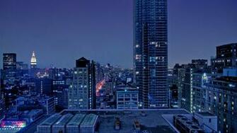 Manhattan Buildings Wallpaper Island Papers Background