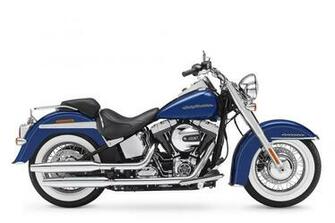 Harley Davidson Softail Deluxe Motorbike Bike Motorcycle