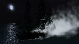 Of The Caribbean Black Pearl Wallpaper Spooky
