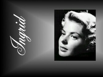 Ingrid Bergman Wallpaper